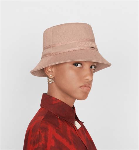 dior pink bucket hat|dior bucket hat women's.